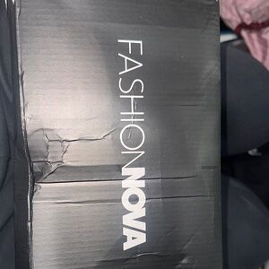 Silver Fashion Nova Heels